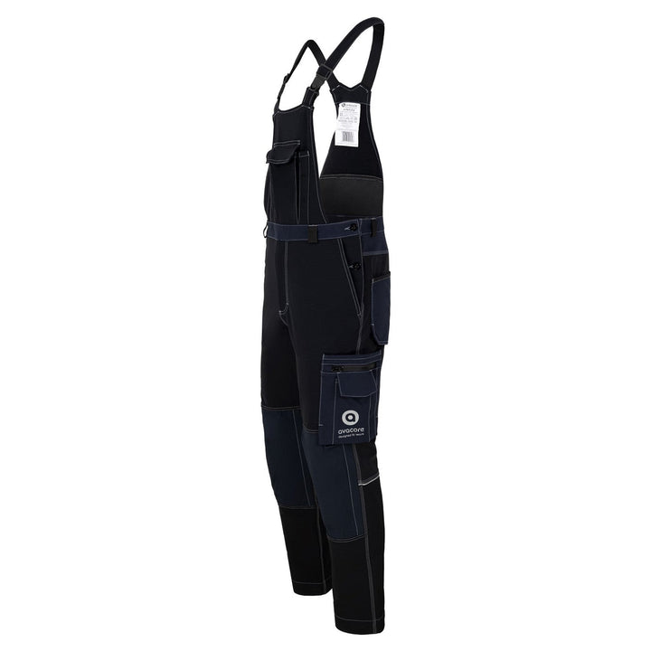 Работни панталони Avacore, еластични, Cordura, черни и тъмносини, размер 46, Avaflex