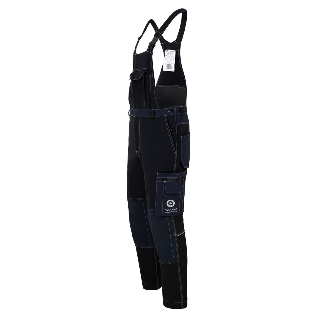 Работни панталони Avacore, еластични, Cordura, черни и тъмносини, размер 54, Avaflex