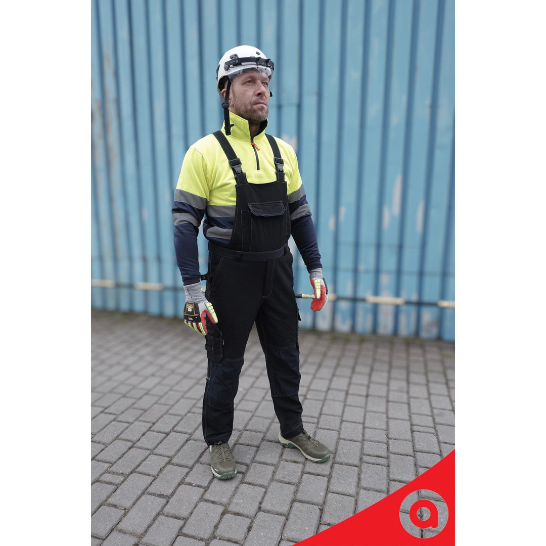 Работни панталони Avacore, еластични, Cordura, черни и тъмносини, размер 54, Avaflex