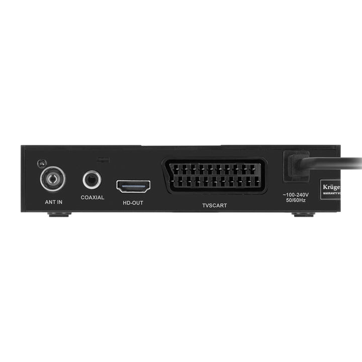 Тюнер-декодер DVB-T2 KM0550D H.265 HEVC EPG PVR Timeshift Kruger&Matz