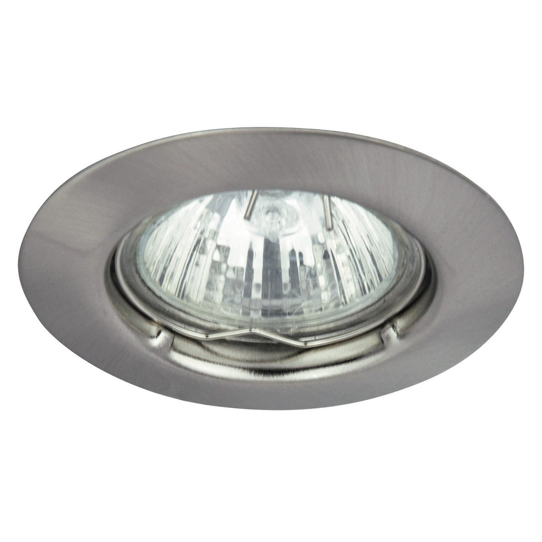 Рабалукс вграден осветителен уред, IP20, сатенен хром, GU5.3, 12V, Spot Relight