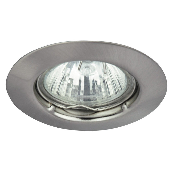 Рабалукс вграден осветителен уред, IP20, сатенен хром, GU5.3, 12V, Spot Relight