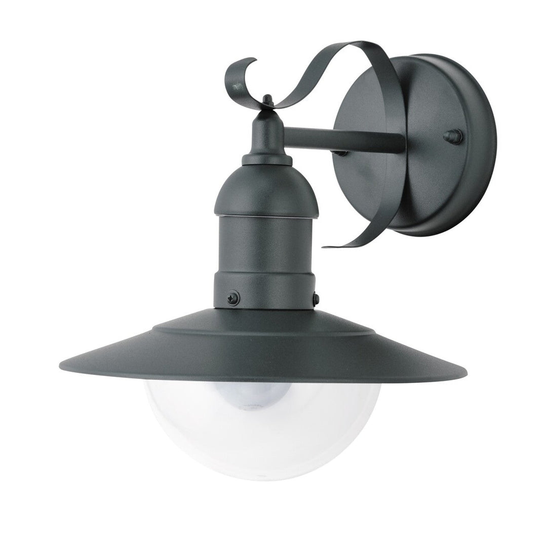 Рабалукс стенна лампа, за външно осветление, IP44, E27, макс. 60W, зелена, Осло