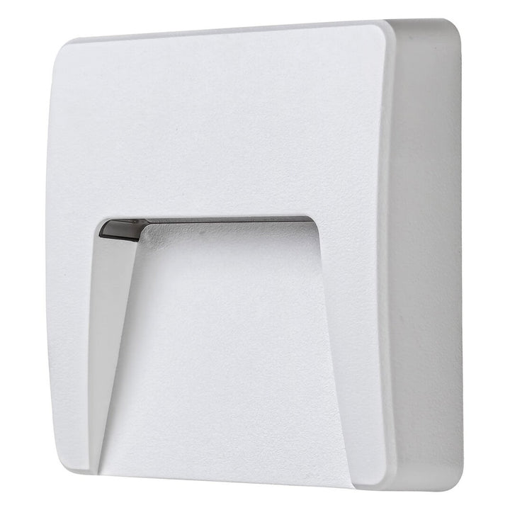 Рабалукс стенна лампа, за външно осветление, IP65, 3W LED, бяла, Trento