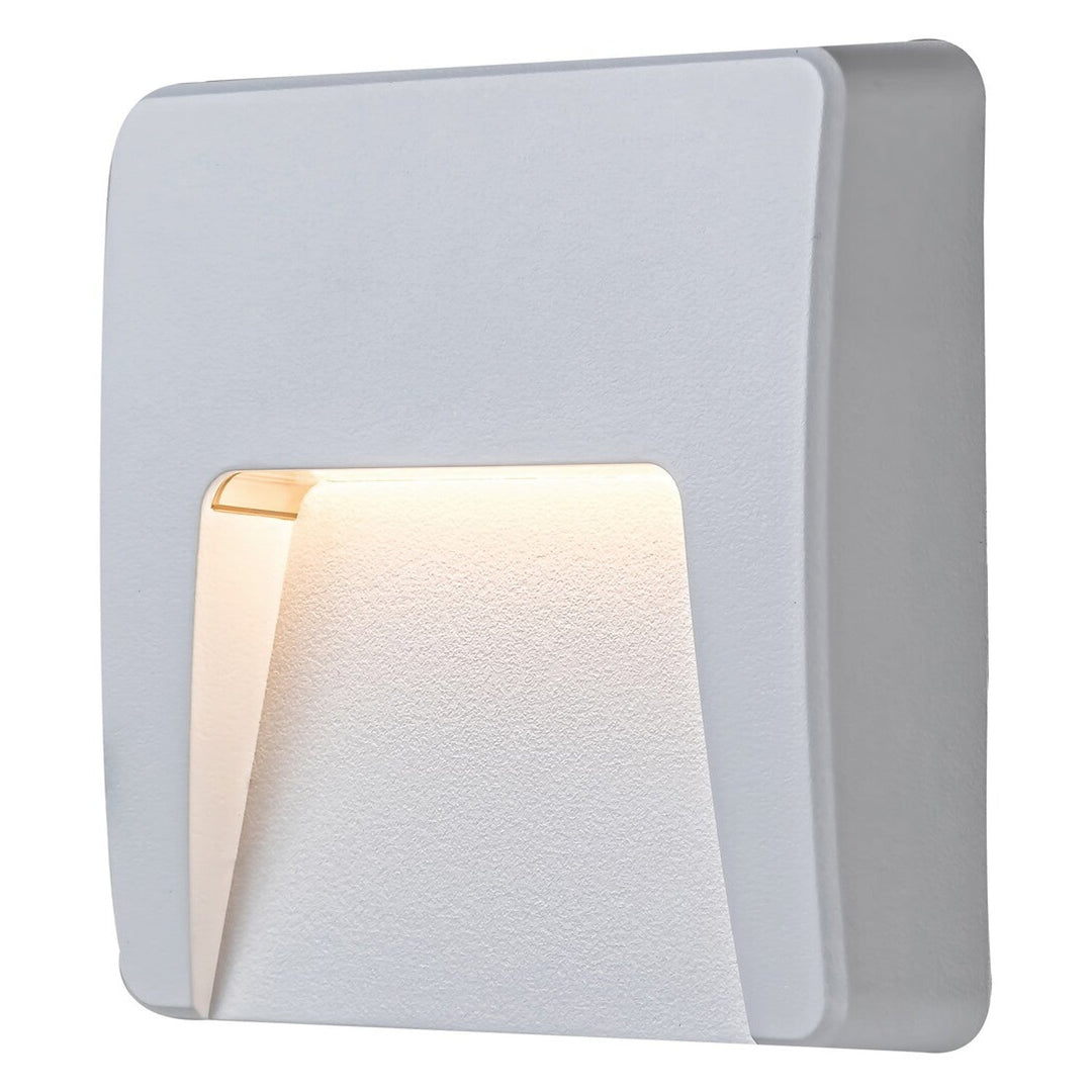 Рабалукс стенна лампа, за външно осветление, IP65, 3W LED, бяла, Trento
