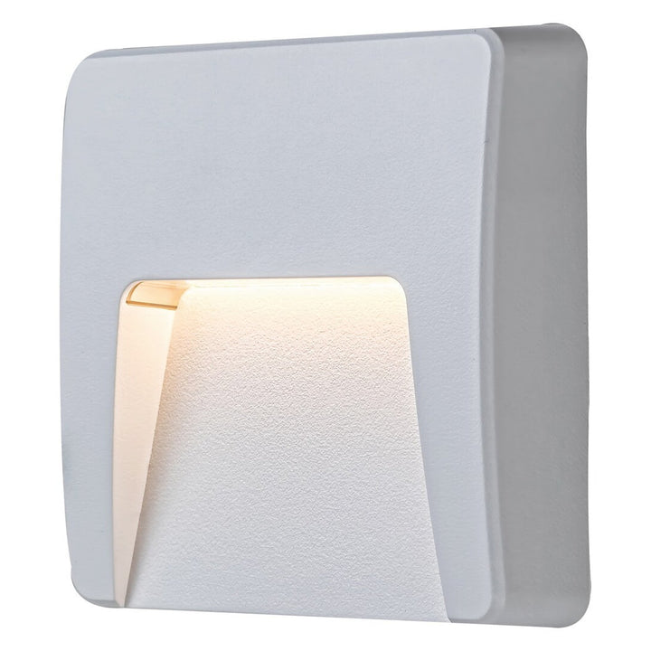 Рабалукс стенна лампа, за външно осветление, IP65, 3W LED, бяла, Trento