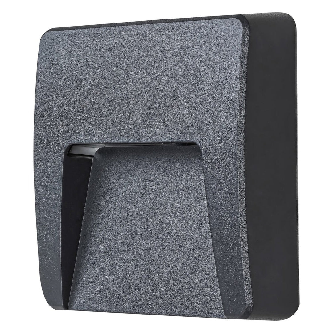 Рабалукс стенна лампа, за външно осветление, IP65, 3W LED, антрацит, Trento