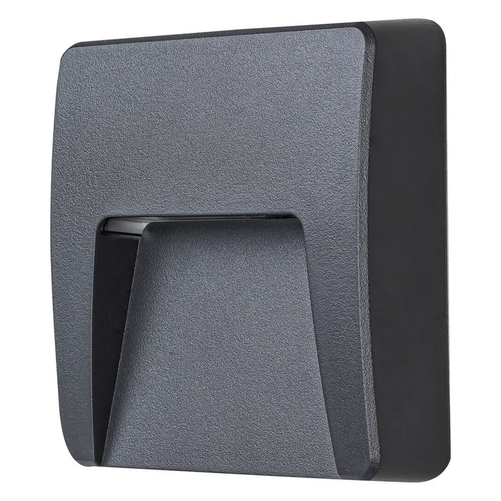 Рабалукс стенна лампа, за външно осветление, IP65, 3W LED, антрацит, Trento