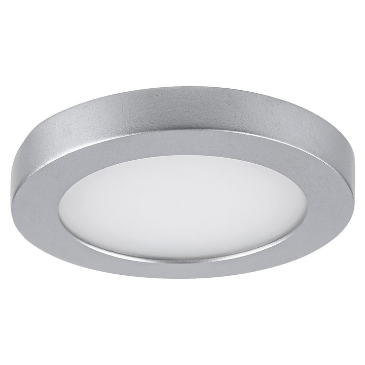Рабалукс лампа за повърхностен монтаж, 3W LED, IP44, сребриста, Coco