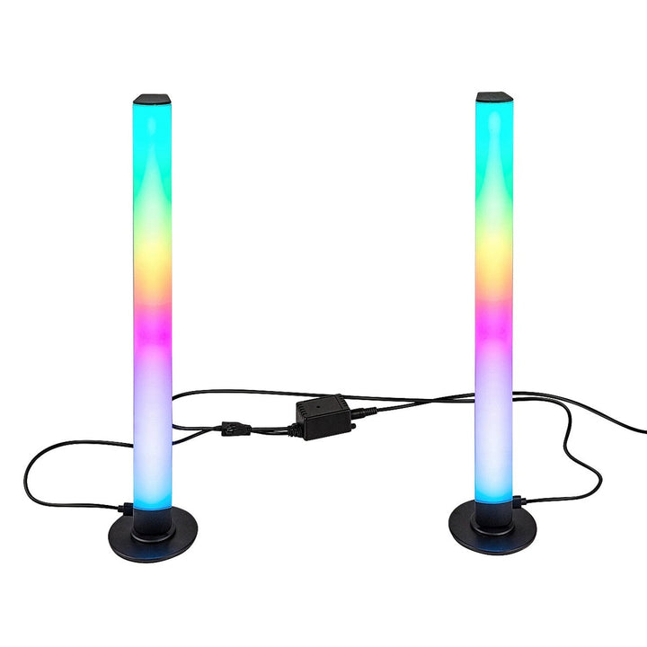 Рабалукс стояща лампа, 5W LED, RGB, черна, Paco