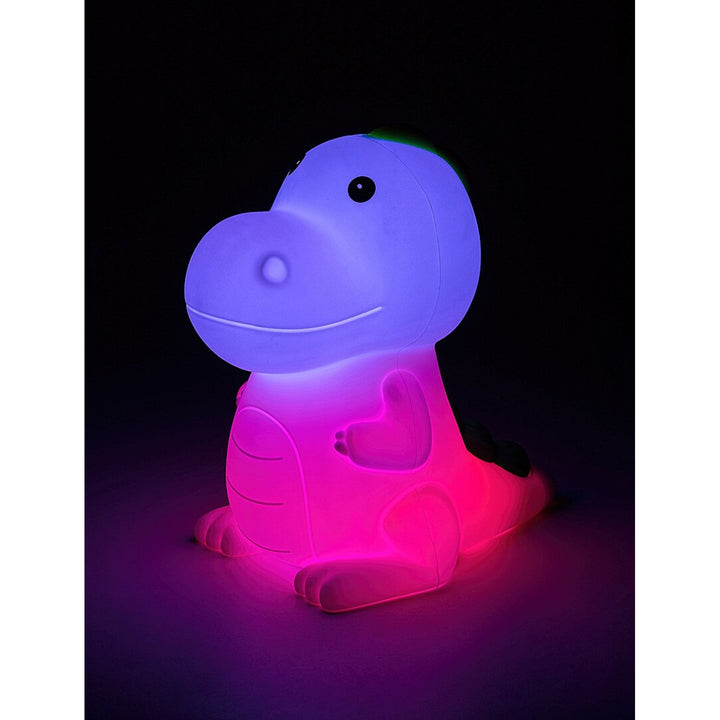 Детска лампа Rabalux, динозавър, RGB LED, топло бяло, IP20, Unicoo