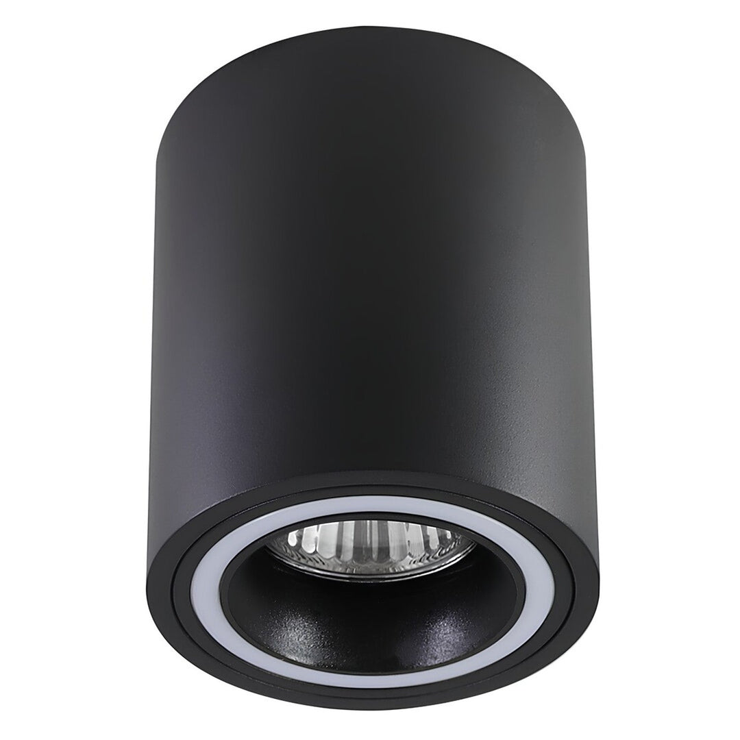 Рабалукс плафон, фасунга GU10, макс. 25W, черен, кобалт