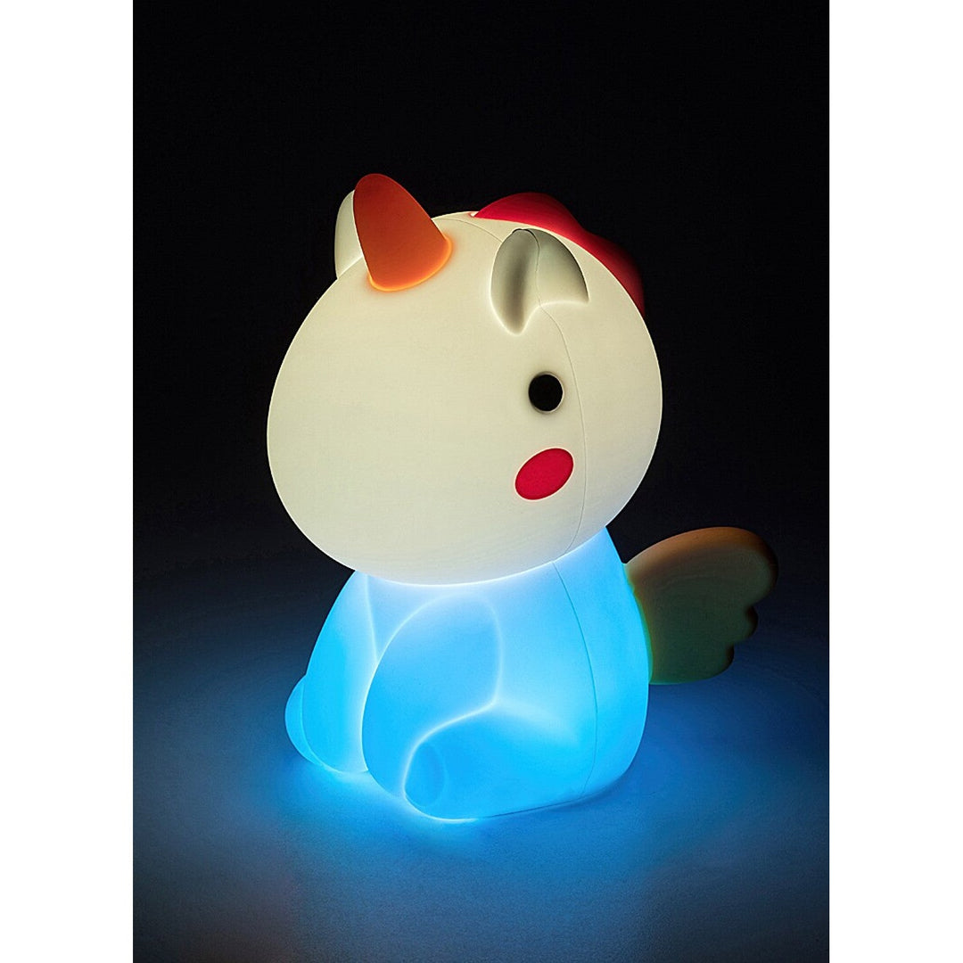 Детска лампа Rabalux, еднорог, LED RGB, топло бяло, IP20, Unicoo