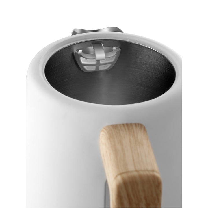 Концептуална електрическа кана, 2200 W, 1,7 л, бяла, RK3315