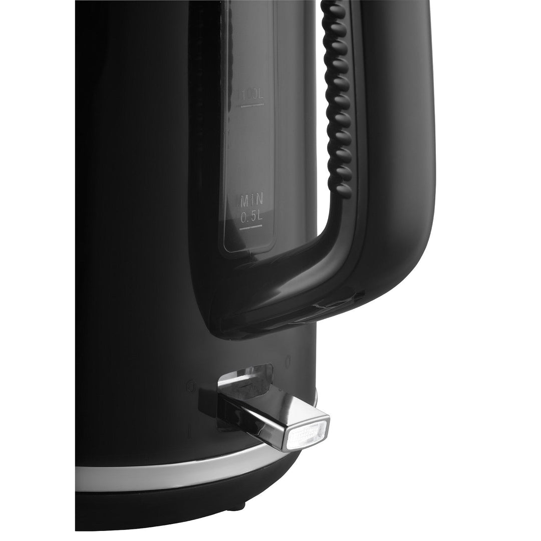 Концептуална електрическа кана, 2200 W, 1,7 л, черна, RK2375