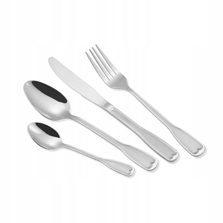 Set tacâmuri Maestro MR-1519-24 de 24 de piese, din oțel inoxidabil