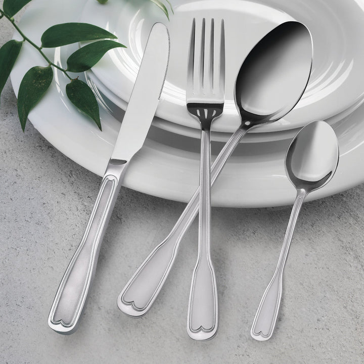 Set tacâmuri Maestro MR-1519-24 de 24 de piese, din oțel inoxidabil