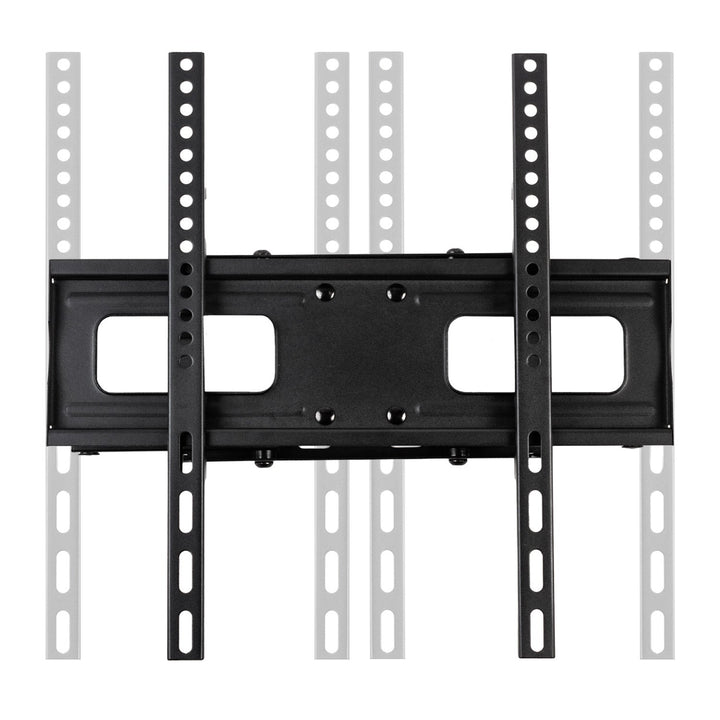 Монтажна стойка за телевизор Maclean, макс. VESA 400x400, 32-75", 50 кг, вертикална и хоризонтална настройка на ъгъла, профил 80-380 мм, черна, MC-788