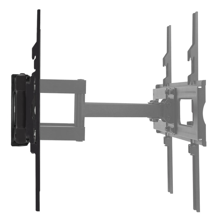 Монтажна стойка за телевизор Maclean, макс. VESA 400x400, 32-75", 50 кг, вертикална и хоризонтална настройка на ъгъла, профил 80-380 мм, черна, MC-788