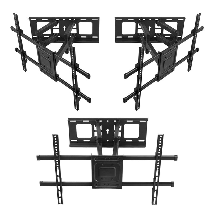 Монтаж за телевизор Maclean, макс. VESA 600x400, 32-85", 60 кг, вертикална и хоризонтална настройка на ъгъла, профил 65-390 мм, черен, MC-789