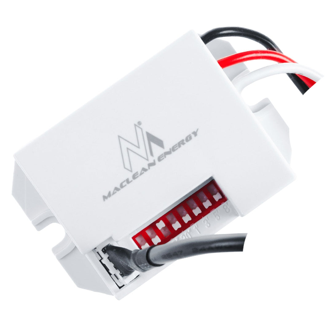 Датчик за движение Maclean PIR, с външен сензор, 12-24 V DC, 360°, MCE32 V
