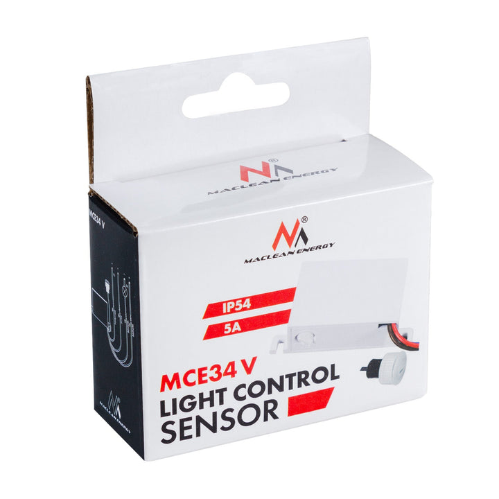 Сензор за сумрак Maclean, с външна сонда, 12-24 V DC MCE34 V
