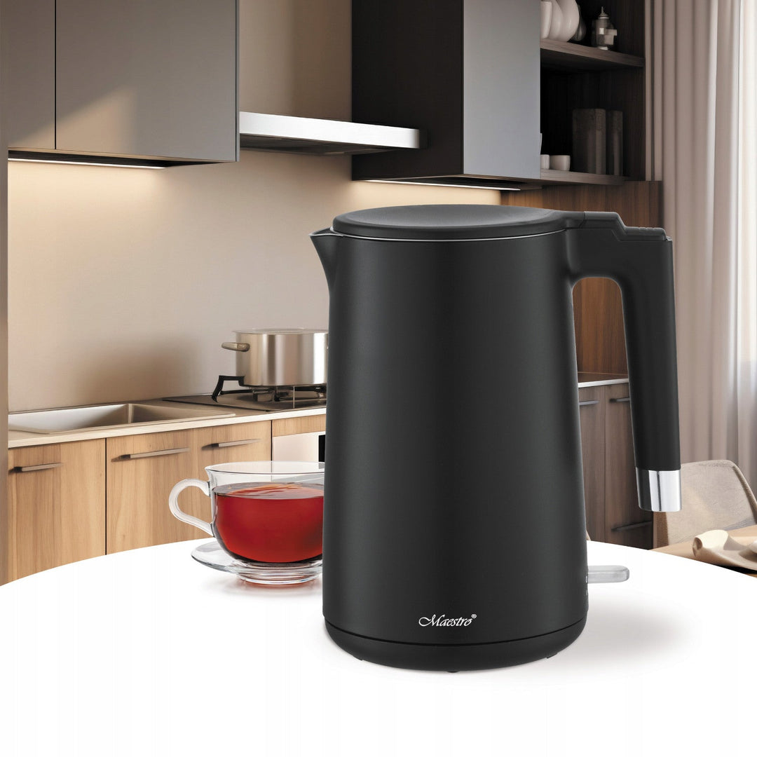 Електрическа кана Maestro, 1800 W, 1,7 л, черна, MR-026