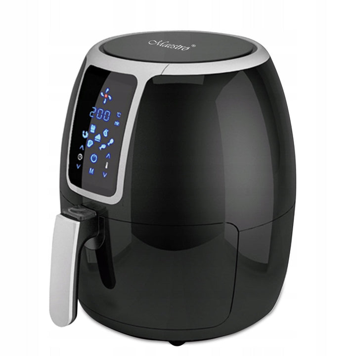 Фритюрник Maestro без масло, 1500 W, 3,7 л, черен, MR-756