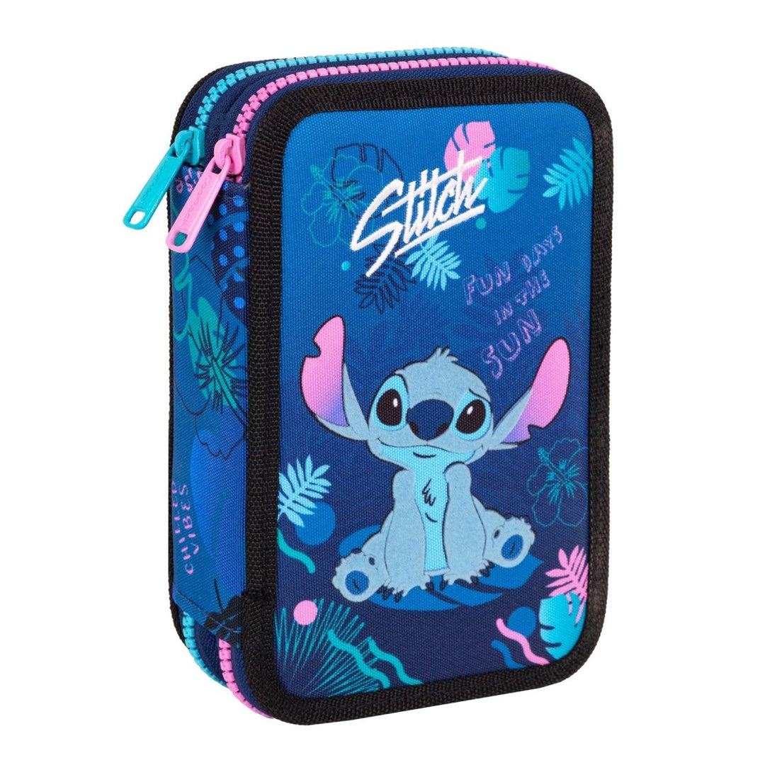 Coolpack калъф за моливи, две отделения, с аксесоари, Stitch, Jumper 2