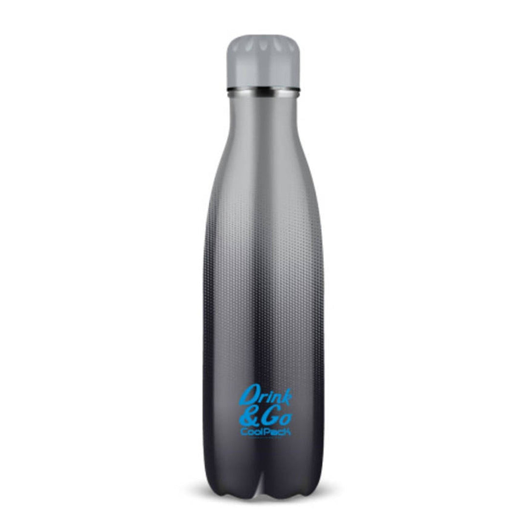 Термобутилка Coolpack, 0,5 л, неръждаема стомана, сива, Drink & Go Z04511