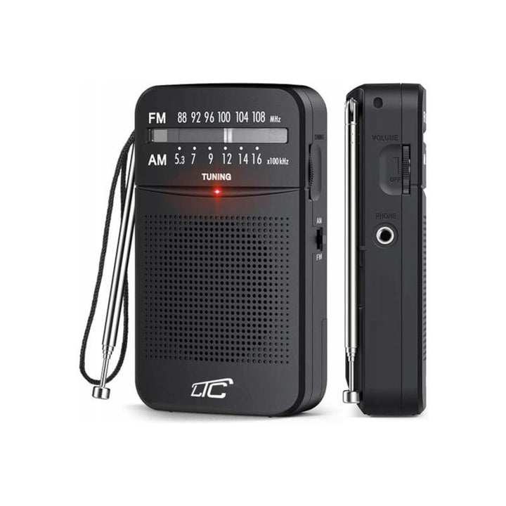 LXLTC2029C LEGA джобно радио с AM/FM/AUX захранване с батерии LTC