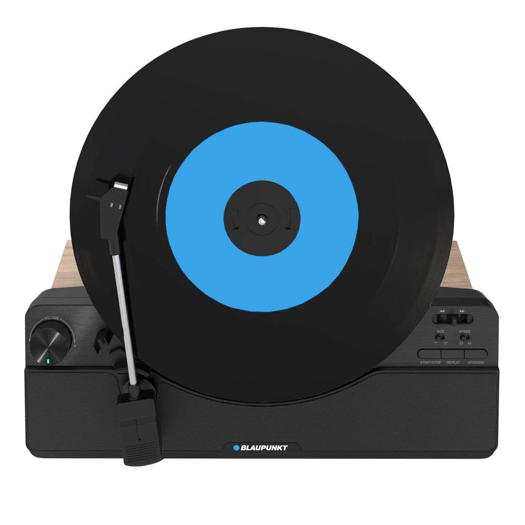 Blaupunkt вертикален грамофон, Bluetooth, 2x5W RMS, черен, VT100BK