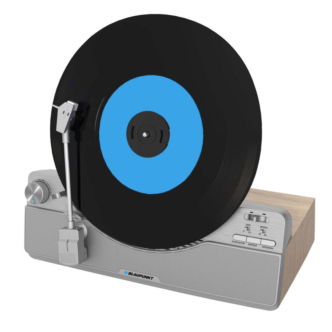 Blaupunkt вертикален грамофон, Bluetooth, 2x5W RMS, сребрист, VT100SL