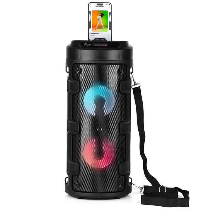 Безжичен високоговорител Media-Tech, Bluetooth, караоке, 1000 W, черен, MT3165