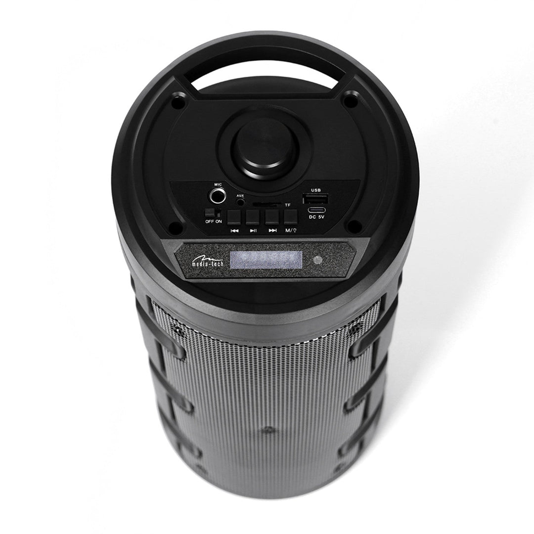 Безжичен високоговорител Media-Tech, Bluetooth, караоке, 1000 W, черен, MT3165