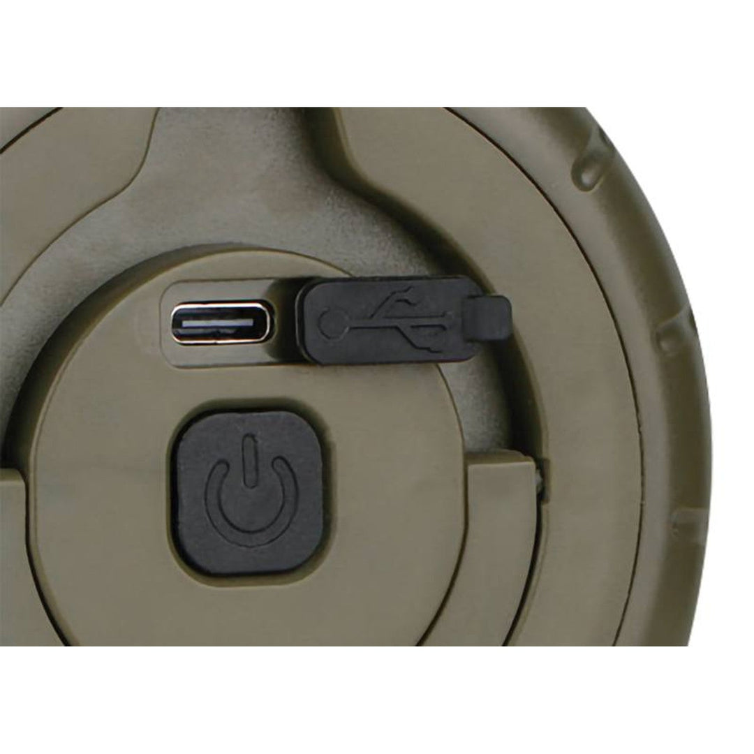 LTC светлинна гирлянда, навита в касета, 8 м, SMD 30, 5 W, 500 lm, 3000 K, 1800 mAh батерия, USB-C, IP54