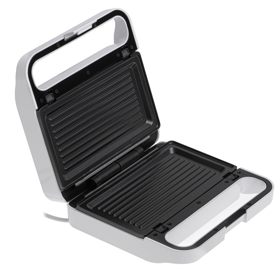 Сандвич тостер Adler, контактен грил, 1100 W, бял, AD 3070