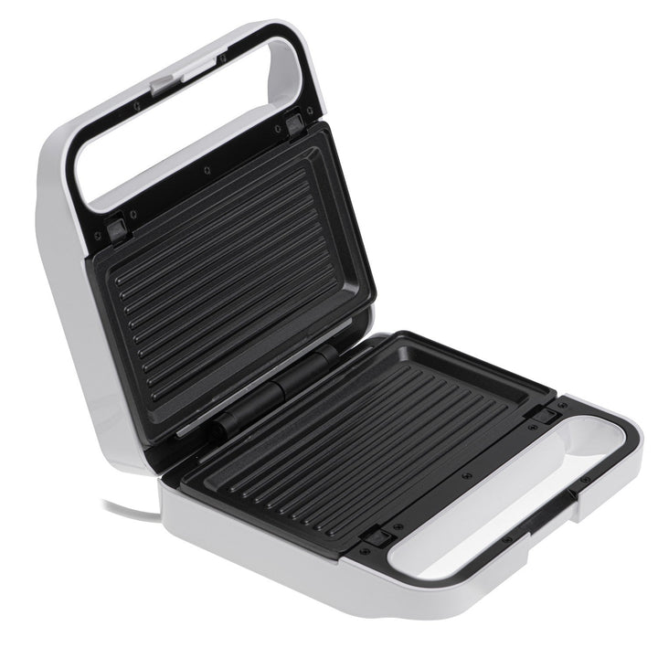 Сандвич тостер Adler, контактен грил, 1100 W, бял, AD 3070
