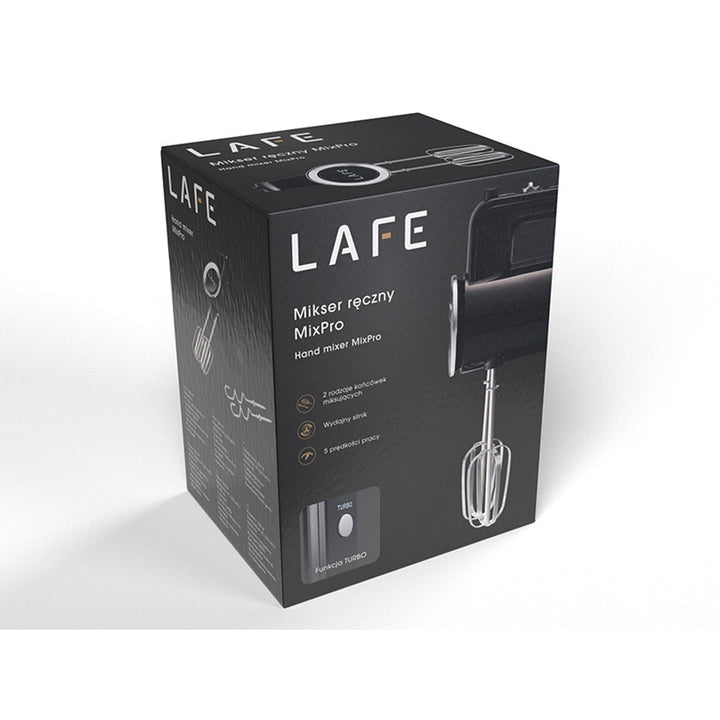 Ръчен блендер Lafe, 5 скорости, функция Turbo, 300 W, MixPro