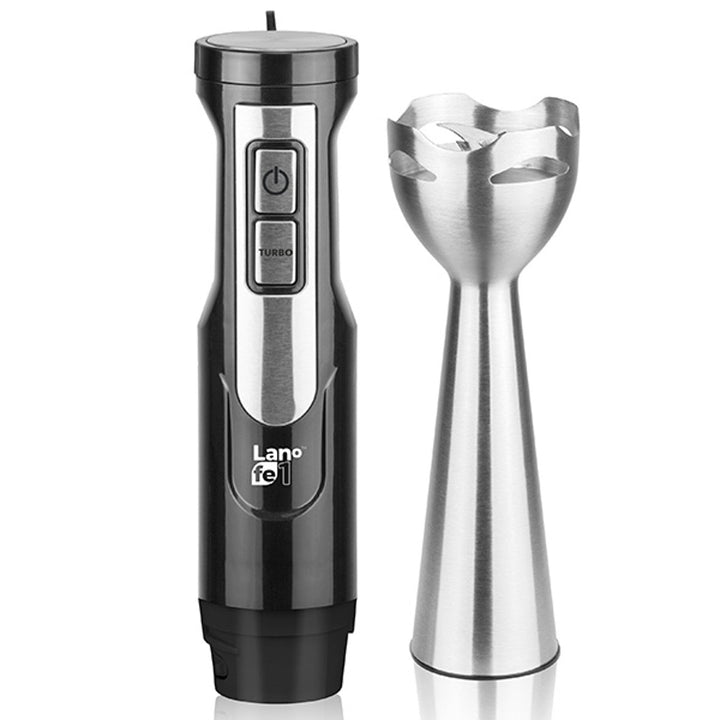 Ръчен блендер Lafe, 800 W, чаша 600 ml, функция Turbo, BRK-003A