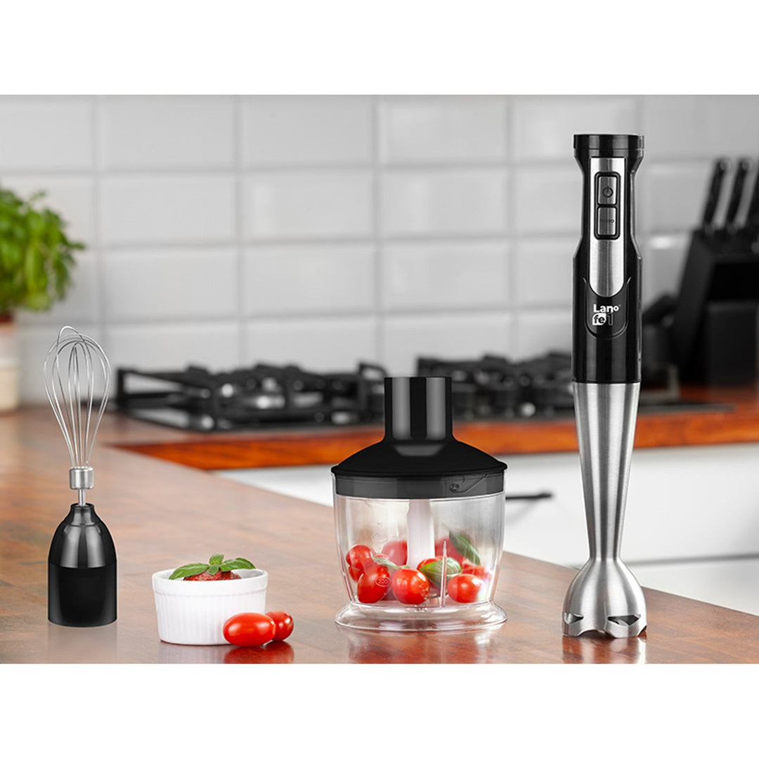 Ръчен блендер Lafe, 800 W, чаша 600 ml, функция Turbo, BRK-003A