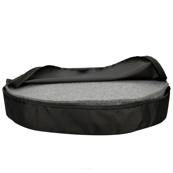 Легло за котки Bertoni, пълнеж от гранулат, диаметър 50 cm, мотив с мяукане, EE130