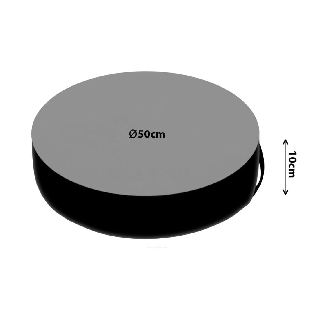 Легло за котки Bertoni, пълнеж от гранулат, диаметър 50 cm, мотив с мяукане, EE130