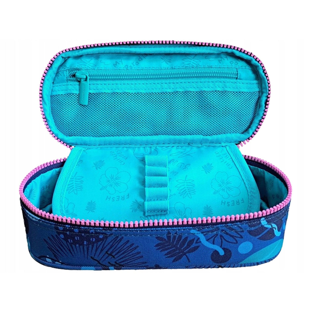 CoolPack Campus Disney Core Stitch F062780 овална училищна калъфка за моливи
