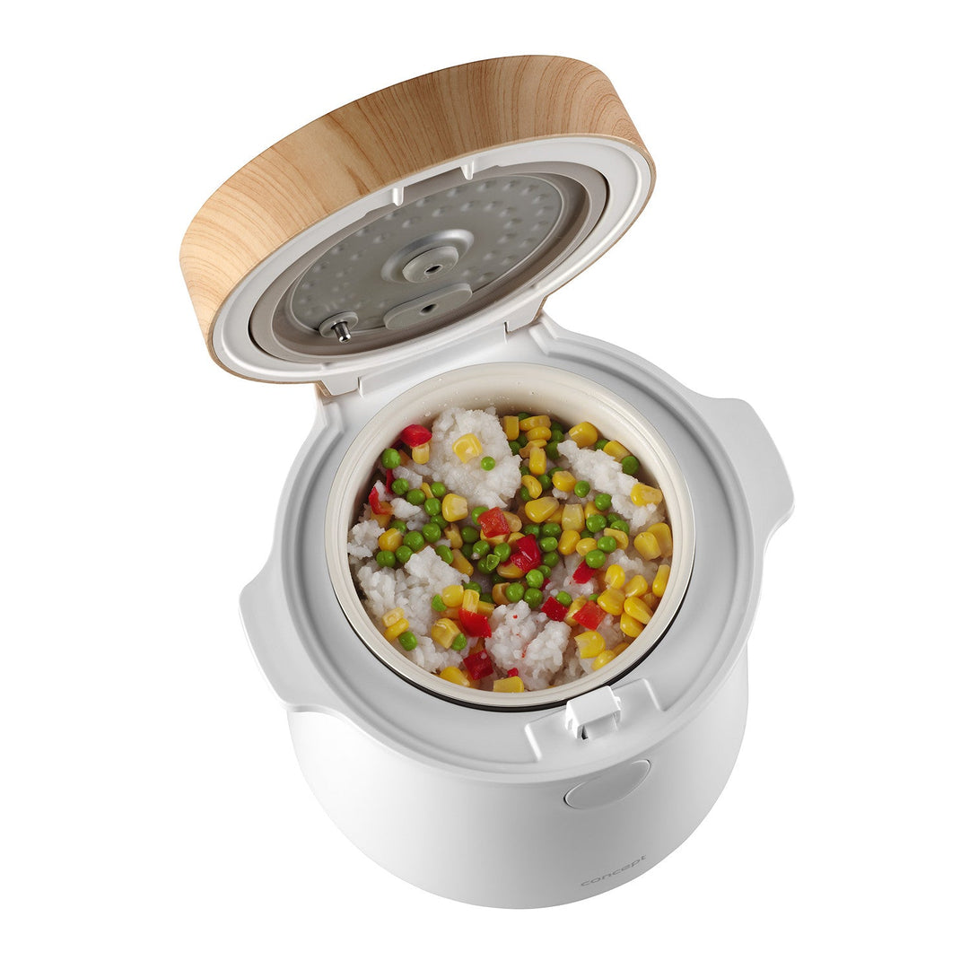 Концептуална оризоварка, 9 програми, LED дисплей, 1,5 л, бяла, RE3030