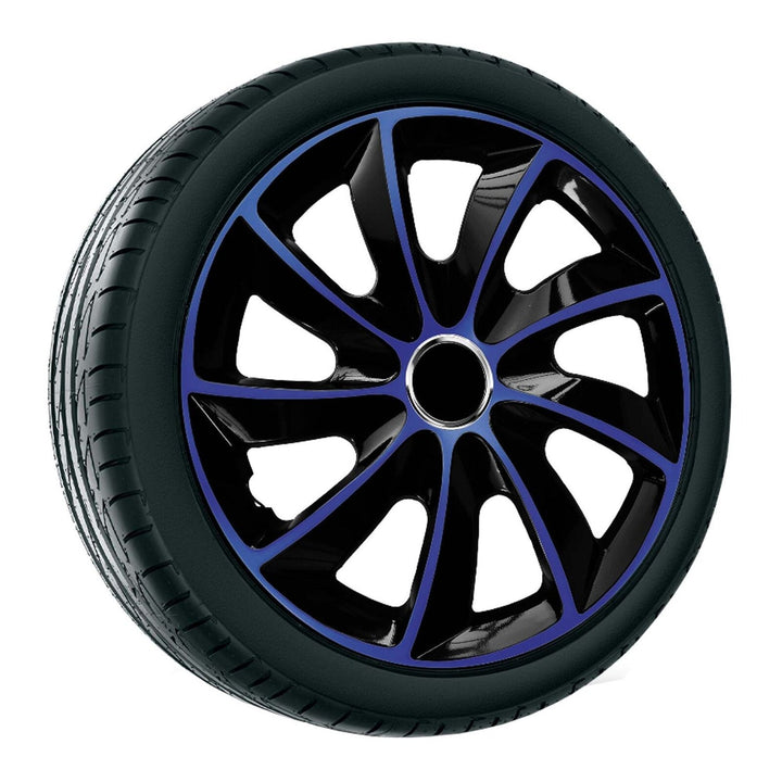 Универсална капачка за джанта 17'' NRM Stig Extra синя и черна 1 брой