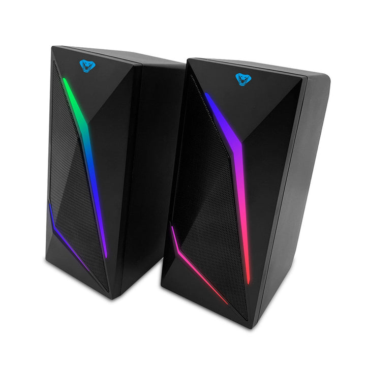 2.0 гейминг високоговорители с Bluetooth, цветна RGB LED подсветка Media-Tech COBRA PRO URION 2.0 MT3172