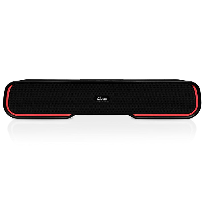 Преносим Bluetooth звуков панел, многоцветна RGB подсветка, RMS 10W, PMPO 450W, FM радио, MP3. AUX, вградена батерия, Media-Tech PHANTOM BT