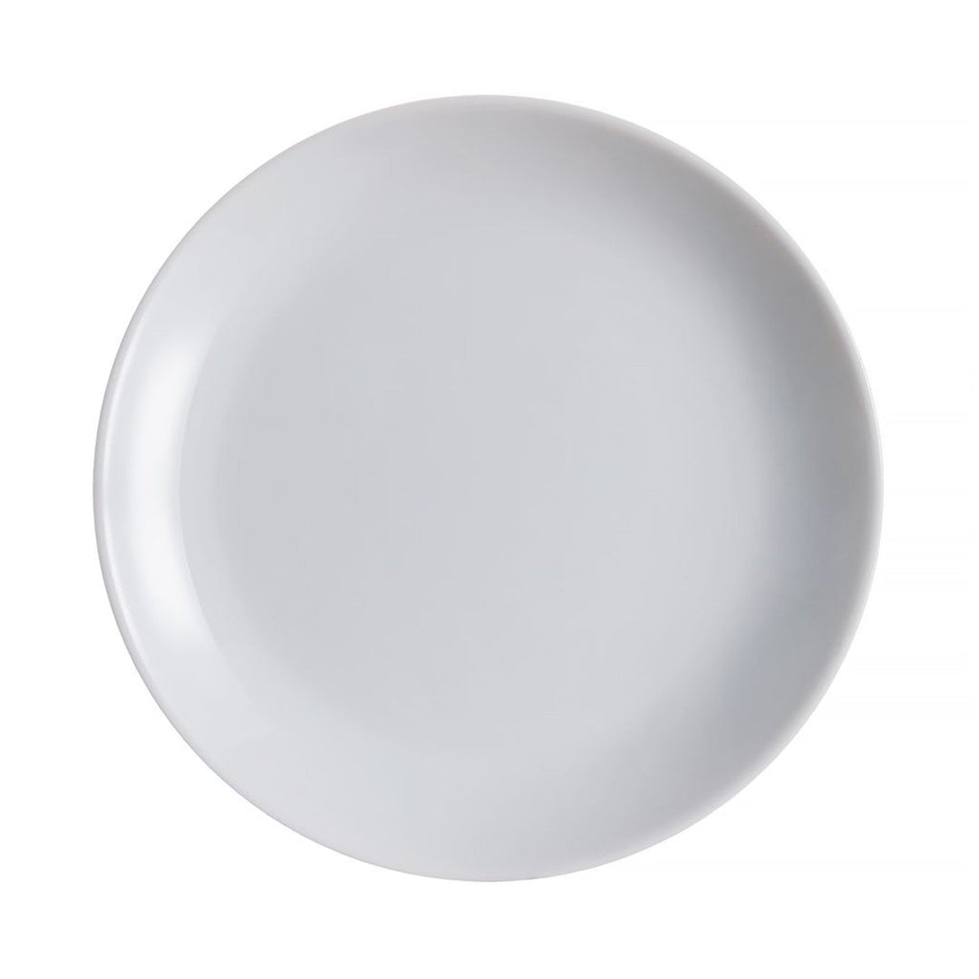 Десертна чиния Luminarc, кръгла, 19 см, сива, Diwali Granite