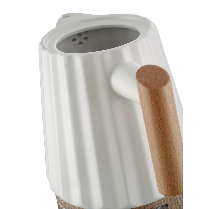 Концептуална електрическа кана, керамична, 1500 W, 1,5 л, бяла, RK0090